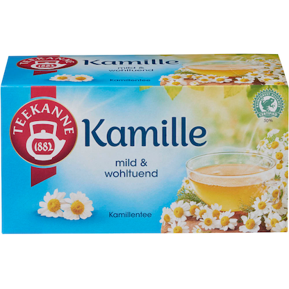 Artikelbild für TEEKANNE Kamille Tee 20 Portionen, Artikelnummer 858043