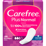 Artikelbild 1 für Carefree Slipeinlagen Plus Normal mit Frischeduft für Slip, 56 St., Artikelnummer 537938