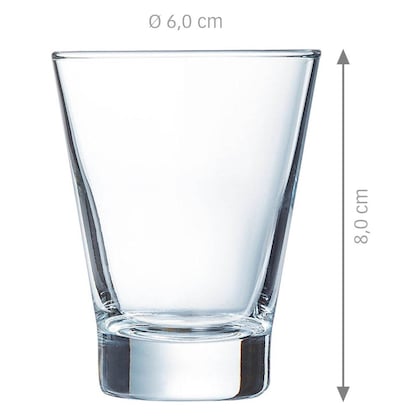 Artikelbild 2 für ARCOROC Trinkgläser Shetland FH9 90,0 ml, 12 St., Artikelnummer 977217