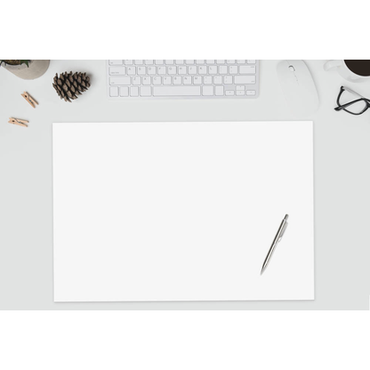 Artikelbild 24 für SIGEL Schreibtischunterlage Blanko weiß Papier 59,5 x 41,0 cm, 30 Blatt, Artikelnummer 639946