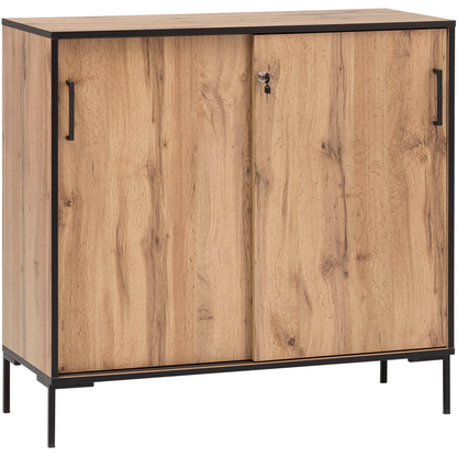 Artikelbild 6 für MÖBELPARTNER Schiebetürenschrank 2000, 701516 landhaus-eiche 2 Fachböden 100,1 x 41,0 x 96,6 cm, Artikelnummer 183964