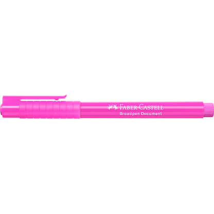 Artikelbild 4 für FABER-CASTELL Broadpen Document 1554 Fineliner pink 0,8 mm, 1 St., Artikelnummer 602393