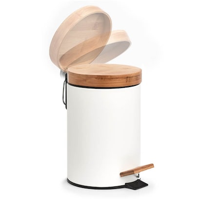 Artikelbild 2 für Zeller Kosmetikeimer 3,0 l Bambus, weiß, Artikelnummer 745941