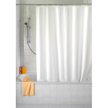 Artikelbild 2 für WENKO Duschvorhang Uni weiß 180,0 x 200,0 cm, Artikelnummer 802841