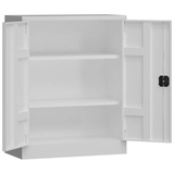 Artikelbild 1 für ClassiX Metallschrank X-530317 signalweiß 80,0 x 38,0 x 100,0 cm, aufgebaut, Artikelnummer 183877