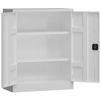 Artikelbild für ClassiX Metallschrank X-530317 signalweiß 80,0 x 38,0 x 100,0 cm, aufgebaut, Artikelnummer 183877