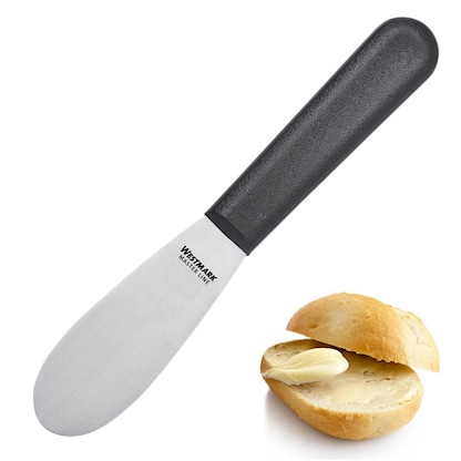 Artikelbild 2 für WESTMARK Buttermesser Master Line schwarz, silber, Klinge: 8,5 cm, 1 St., Artikelnummer 213449