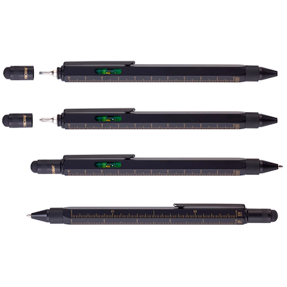 Artikelbild 2 für TROIKA® Kugelschreiber CONSTRUCTION schwarz, Schreibfarbe: schwarz, 1 St., Artikelnummer 666196