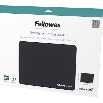 Artikelbild 8 für Fellowes Mousepad Breyta™ XL schwarz, Artikelnummer 684419