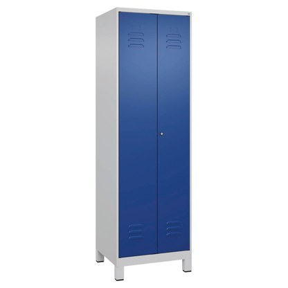 Artikelbild 2 für CP Putzmittelschrank Classic Plus 080110-00 S10018 enzianblau, lichtgrau 60,0 x 50,0 x 195,0 cm, aufgebaut, Artikelnummer 175119