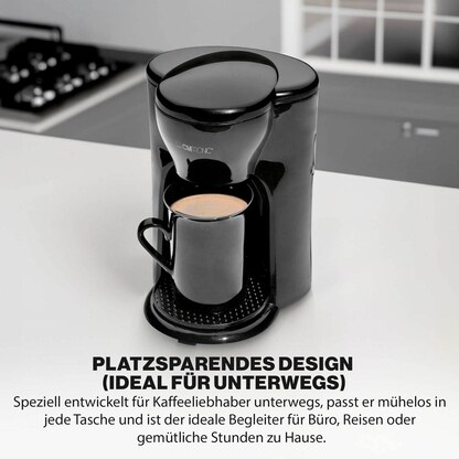 Artikelbild 3 für CLATRONIC KA 3356 Kaffeemaschine schwarz, Artikelnummer 299196