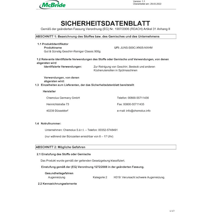 Artikelbild 5 für AKTION: GUT&GÜNSTIG Spülmaschinentabs CLASSIC + Klarspüler EFFEKT, Artikelnummer 722237