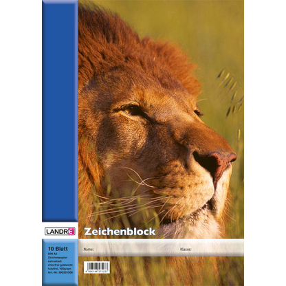 Artikelbild 2 für LANDRÉ® Zeichenblock DIN A3, Artikelnummer 486302