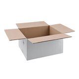 Artikelbild 1 für 20 Nestler Wellpapp-Faltkartons 1-wellig weiß 31,0 x 24,0 x 16,7 cm Außenmaß, Artikelnummer 597617