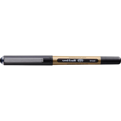 Artikelbild 2 für uni-ball eye broad UB-150-10E Tintenroller gold 0,6 mm, Schreibfarbe: schwarz, 1 St., Artikelnummer 749612