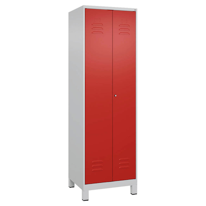 Artikelbild 2 für CP Putzmittelschrank Classic Plus 080110-00 S10017 lichtgrau, verkehrsrot 60,0 x 50,0 x 195,0 cm, aufgebaut, Artikelnummer 175129