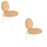 Artikelbild 1 für meet powered by PAPERFLOW Sessel SATURNE elfenbein weiß Kunstleder, 2 St., Artikelnummer 230777