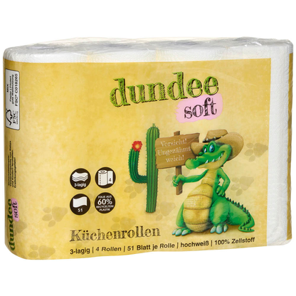 Artikelbild 2 für dundee Küchenrollen 3-lagig, 32 Rollen, Artikelnummer 528616