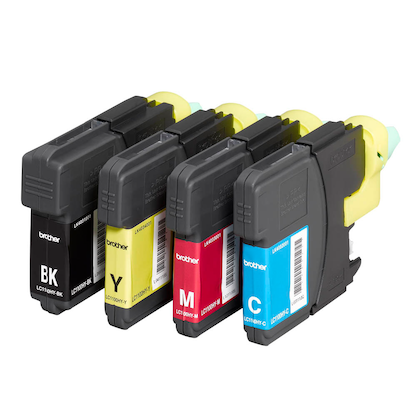 Artikelbild 3 für brother LC-1100HYBK/C/M/Y schwarz, cyan, magenta, gelb Druckerpatronen, 4er-Set, Artikelnummer 628859