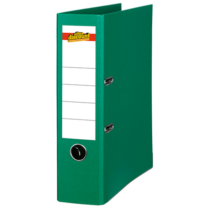 Artikelbild für office discount Ordner grün Kunststoff 8,0 cm DIN A4, Artikelnummer 501544