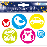 Artikelbild 1 für HERMA reflektierende Aufkleber Kreise mit Bild, 6 St., Artikelnummer 493714