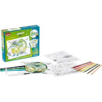 Artikelbild 20 für maped AQUA’ART - Dino Malset farbsortiert, 1 Set, Artikelnummer 967214