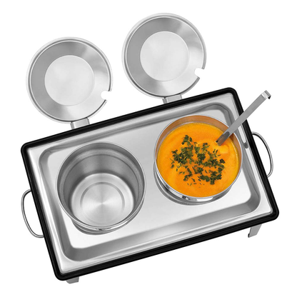 Artikelbild 3 für Bartscher Suppenstation silber 2x 4 l 2200 W, Artikelnummer 424719