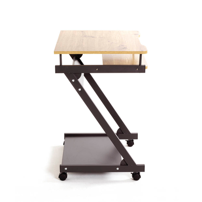 Artikelbild 5 für HAKU Möbel PC-Tisch mit Rollen eiche hell 60,0 x 49,0 x 75,0 cm, Artikelnummer 558062