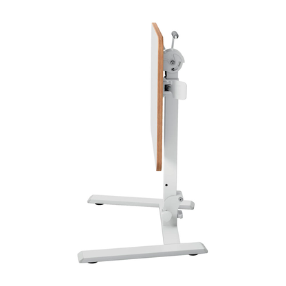 Artikelbild 8 für AKTION: LEITZ Ergo Compact höhenverstellbarer Schreibtisch weiß rechteckig abgerundet, T-Fuß-Gestell weiß 65,0 x 46,0 cm + GRATIS 2x LEITZ Notizbuch DIN A6 kariert, Artikelnummer 718696