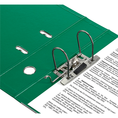 Artikelbild 5 für office discount Ordner grün Kunststoff 8,0 cm DIN A4, Artikelnummer 501544