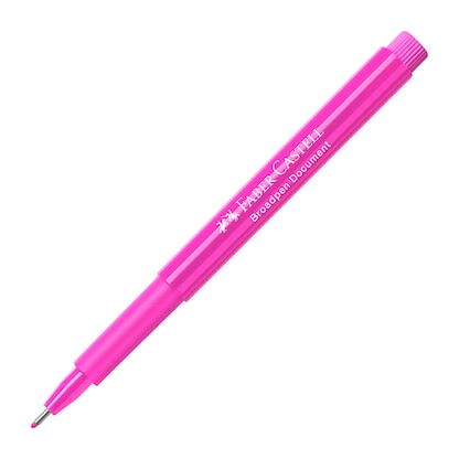 Artikelbild 2 für FABER-CASTELL Broadpen Document 1554 Fineliner pink 0,8 mm, 1 St., Artikelnummer 602393