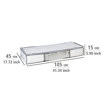Artikelbild 8 für WENKO Soft Vakuum-Unterbettkommode weiß 105,0 x 15,0 x 45,0 cm, Artikelnummer 811247