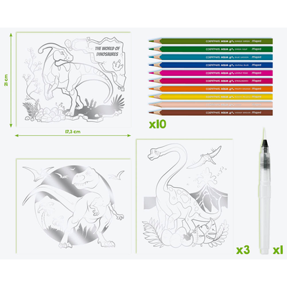 Artikelbild 6 für maped AQUA’ART - Dino Malset farbsortiert, 1 Set, Artikelnummer 967214