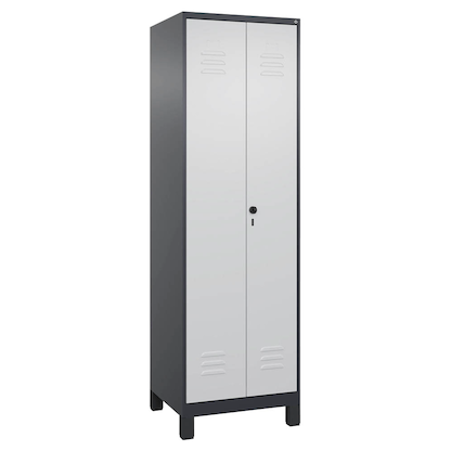 Artikelbild 2 für CP Putzmittelschrank Classic Plus 080110-00 S10013 anthrazitgrau, lichtgrau 60,0 x 50,0 x 195,0 cm, aufgebaut, Artikelnummer 175206