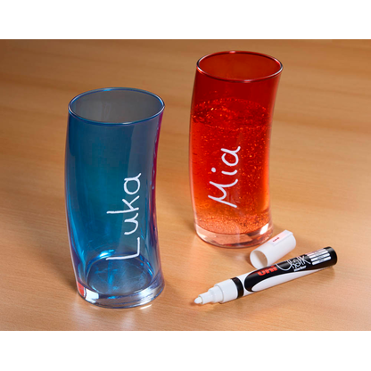 Artikelbild 8 für uni-ball Chalk PWE-5M Kreidemarker weiß 1,0 - 2,0 mm, 4 St., Artikelnummer 443293