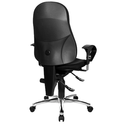 Artikelbild 5 für Topstar Bürostuhl Sitness® 10, SI59UG20 Stoff schwarz, Gestell chrom, Artikelnummer 970632