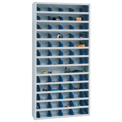 Artikelbild 15 für Gürkan Stahlschrank 110666 lichtgrau, blau 100,0 x 40,0 x 198,0 cm, aufgebaut, Artikelnummer 149000
