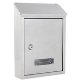 Artikelbild 1 für ROTTNER Briefkasten Udine T02955 silber, Artikelnummer 830048