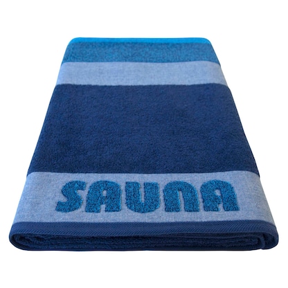 Artikelbild 2 für Dyckhoff Saunatuch XL Stripe blau 100,0 x 200,0 cm, Artikelnummer 251237