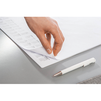 Artikelbild 4 für SIGEL Schreibtischunterlage Dotted 2026/2027/2028 weiß/schwarz Papier 59,5 x 41,0 cm, 30 Blatt, Artikelnummer 585659