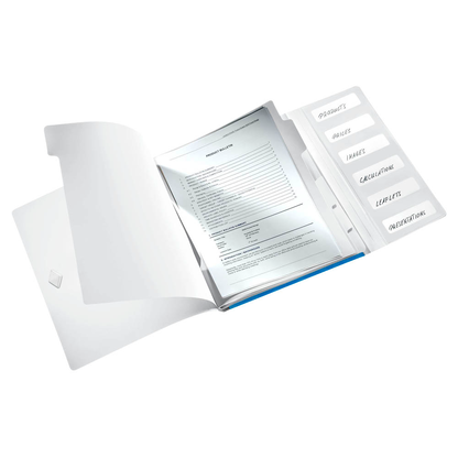 Artikelbild 3 für AKTION: LEITZ Ordnungsmappe WOW 4633 6 Fächer blau mit Prämie nach Registrierung, Artikelnummer 400299