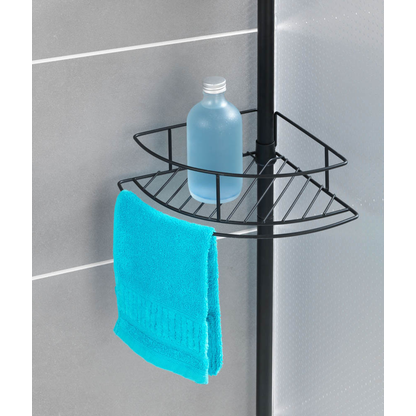 Artikelbild 3 für WENKO Teleskop-Duschregal Dolcedo schwarz 31,0 x 23,0 x 65,0-275,0 cm, Artikelnummer 803922