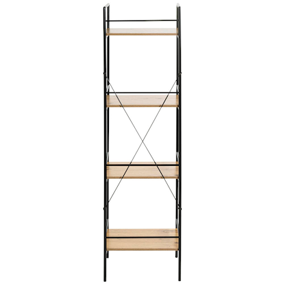 Artikelbild 5 für HAKU Möbel Beistellregal schwarz, eiche 34,0 x 27,0 x 130,0 cm, Artikelnummer 591501