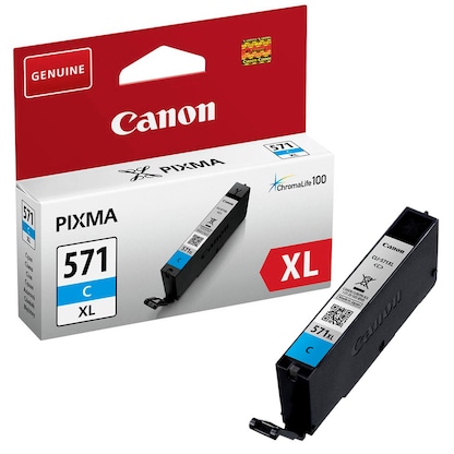 Artikelbild 22 für Canon CLI-571 XL C cyan Druckerpatrone, Artikelnummer 216503