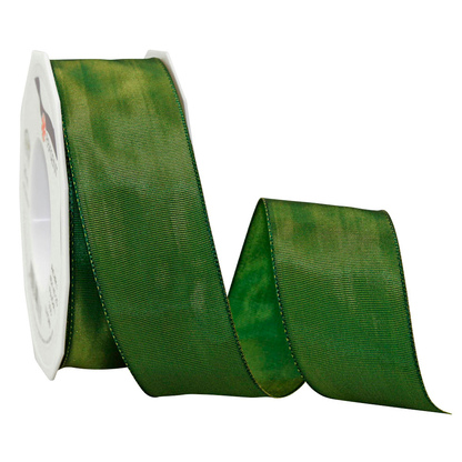 Artikelbild 2 für PRÄSENT Geschenkband LYON glänzend grün 40,0 mm x 25,0 m, Artikelnummer 567826
