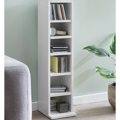 Artikelbild 4 für WOHNLING Aktenregal weiß 21,0 x 20,0 x 91,0 cm, Artikelnummer 159113