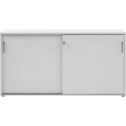 Artikelbild 4 für MÖBELPARTNER Schiebetürenschrank 1500, 701490 lichtgrau 2 Fachböden 160,2 x 41,0 x 84,2 cm, Artikelnummer 184121