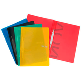 Artikelbild 1 für 5 VON LEITZ Schnellhefter Kunststoff farbsortiert DIN A4, Artikelnummer 635468