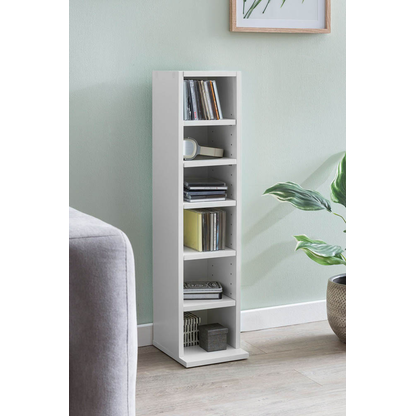 Artikelbild 5 für WOHNLING Aktenregal weiß 21,0 x 20,0 x 91,0 cm, Artikelnummer 159113