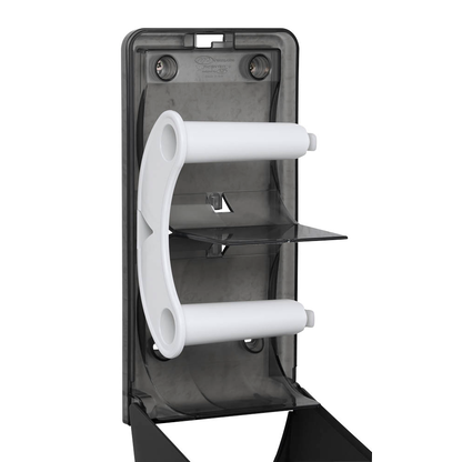 Artikelbild 4 für KATRIN Toilettenpapierspender 104452 schwarz Kunststoff, Artikelnummer 865164